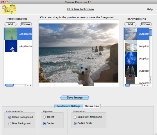 Chroma key video software mac
